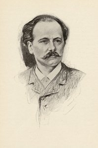 Jules Frederic Massenet (1842-1912) ilustracja z „Pokusy muzyki” Olina Downesa, 1922 (lito)