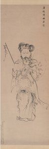 Bodhisattwa Guanyin w postaci Matki Buddy, datowany na 1620 rok.
