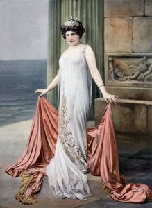 Francuska sopranistka Zina Brozia w roli Tajów w operze „Thais”, fot. Cheri Rousseau z francuskiej gazety „Le Theatre” 11 stycznia