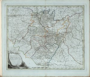 Ogólna mapa guberni Niżnego Nowogrodu, 1788 r.