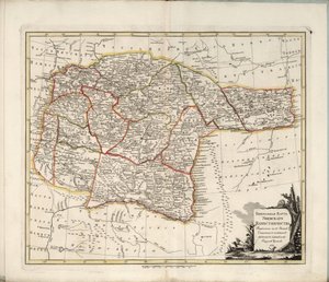 Ogólna mapa guberni Ufa, 1791.