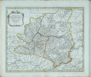 Ogólna mapa Gubernatorstwa Wiackiego, 1791 r.