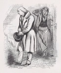 Strych z Dzieł wszystkich Bérangera, 1836. autorstwa Cherrier