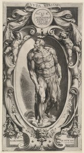 Św. Jan Chrzciciel autorstwa Cherubino Alberti after Michelangelo