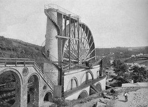 Koło Laxey, Wyspa Man, c1896