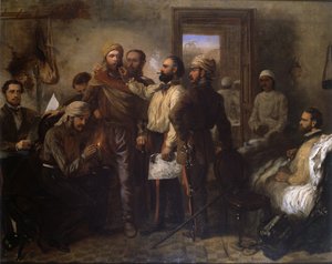 Thomas Henry Kavanagh VC (1821-82) przebrany za tubylca podczas indyjskiego buntu podczas oblężenia Lucknow, 9 listopada 1857, c.1860