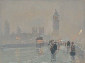 Big Bena autorstwa Childe Frederick Hassam