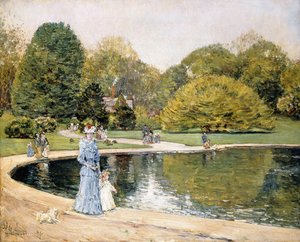 Park Centralny autorstwa Childe Frederick Hassam