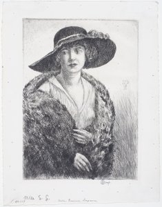 Pani Erminie Gagnon autorstwa Childe Frederick Hassam