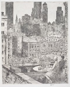 Wiosna w Nowym Jorku autorstwa Childe Frederick Hassam