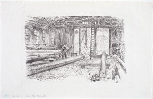 Sklep Spar, Gloucester autorstwa Childe Frederick Hassam