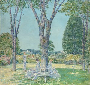 Przesłuchanie, East Hampton autorstwa Childe Frederick Hassam