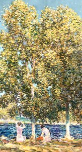 Kąpiący się autorstwa Childe Frederick Hassam