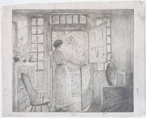 Holenderskie drzwi autorstwa Childe Frederick Hassam
