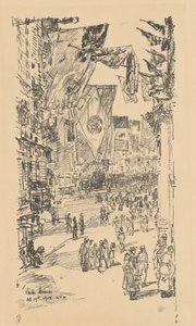 Aleja Aliantów autorstwa Childe Hassam