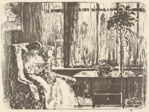 Szeroka kurtyna autorstwa Childe Hassam