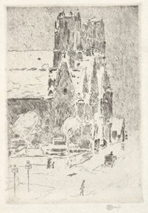 Kalwaria w Śniegu autorstwa Childe Hassam