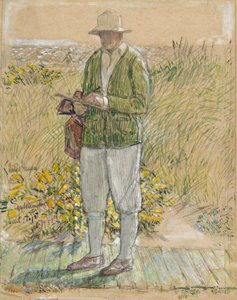 Childe Hassam, „Autoportret” autorstwa Childe Hassam