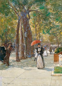 Piąta Aleja na Washington Square, Nowy Jork, 1891
