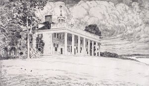 Mount Vernon autorstwa Childe Hassam