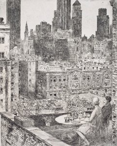 Nowy Jork, wiosna 1931 autorstwa Childe Hassam