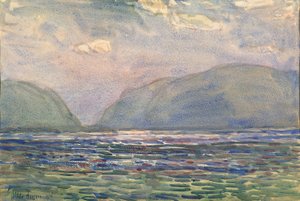W południe nad Newburgh autorstwa Childe Hassam
