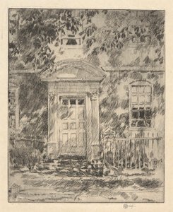 Drzwi Portsmouth, 1916 autorstwa Childe Hassam