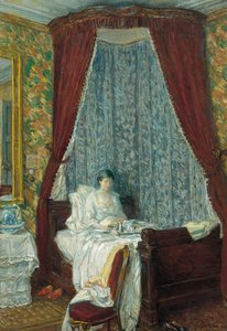 Francuskie śniadanie, 1910 autorstwa Childe Hassam