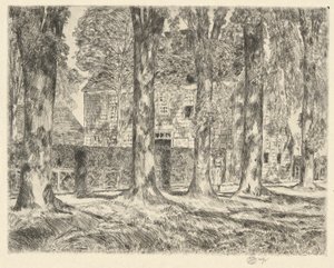 Wiąz Wiązów, 1923 autorstwa Childe Hassam