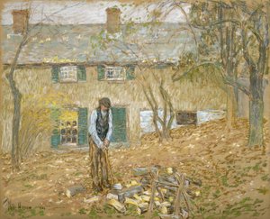 drwal autorstwa Childe Hassam