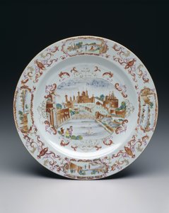 Ładowarka, ok.1740-50 autorstwa Chinese School