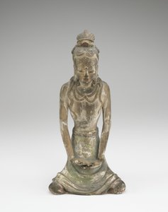 Figura Bodhisattwy (ceramiczna) autorstwa Chinese School