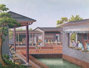 Klasyfikacja herbaty (wc na papierze) autorstwa Chinese School