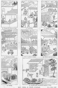 Produkcja porcelany (patrz również 384116) autorstwa Chinese School