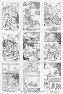 Produkcja porcelany (patrz również 384117) autorstwa Chinese School