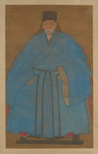 Portret pradziadka artysty Yizhai w wieku osiemdziesięciu pięciu lat autorstwa Chinese School