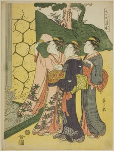 Shimizu, z serialu „Seven Komachi (7 Komachi)” autorstwa Chobunsai Eishi