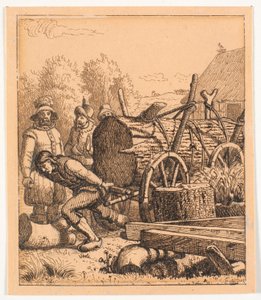 Ilustracja do św. św. Blicher, Trzy Święte Wigi autorstwa Christen Dalsgaard