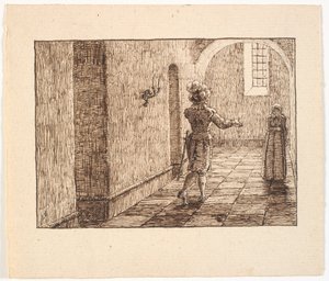 Ilustracja do św. św. Blicher, Trzy Święte Wigi autorstwa Christen Dalsgaard