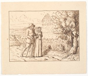 Ilustracja do św. św. Blicher, Trzy Święte Wigi autorstwa Christen Dalsgaard