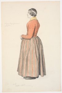 Dziewczyna w porannym garniturze autorstwa Christen Dalsgaard