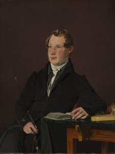 Dr Johann Henning Kjetil Hjardemaal autorstwa Christen Købke (Danish