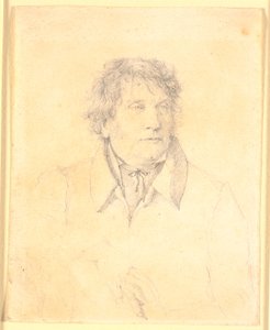 Portret ojca, mistrza piekarza P.B. Købke autorstwa Christen Købke