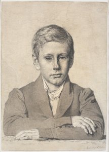 Portret drwala Henrika Clausena (1825-1904) jako dziecka autorstwa Christen Købke