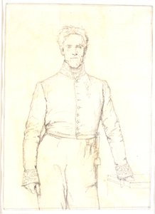 Starosta i szambelan Jens Andreas Graah (1787-1873) autorstwa Christen Købke