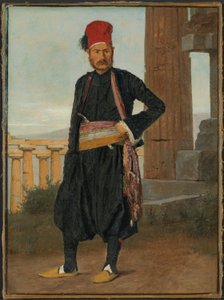 Portret szwagra artysty, grawera medali F.C. Krohna autorstwa Christen Købke