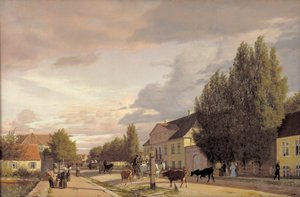 Poranny widok Østerbro