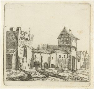 Mury miasta autorstwa Christiaan Friedrich Ruppe