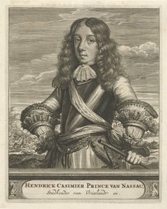 Portret Hendrika Casimira, księcia Nassau autorstwa Christiaan Hagen