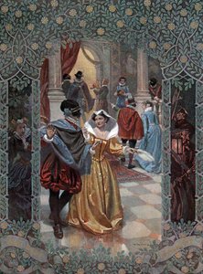 Wiele hałasu o nic, ok. 1900 r. (ilustracja)